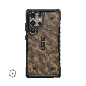 Urban Armor Gear Pathfinder SE Pro Magnetic Case for Galaxy S24 Ultra (Digi Camo Dark Earth)