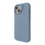 Load image into Gallery viewer, ZAGG Luxe Snap Case with MagSafe for iPhone 15 (Blue)
