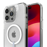 Load image into Gallery viewer, ZAGG Crystal Palace Snap Case with MagSafe & Kickstand for iPhone 15 Pro Max (Clear)