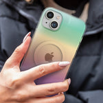 Load image into Gallery viewer, ZAGG Milan Snap Case with MagSafe for iPhone 15 Plus (Iridescent)