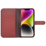Load image into Gallery viewer, Coach NEW YORK Leather Folio Wallet Case with MagSafe for iPhone 14/13 (Signature Tan)
