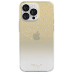 Load image into Gallery viewer, Kate Spade Protective Hardshell Case for iPhone 14 Pro (Gold Metallic Ombre)
