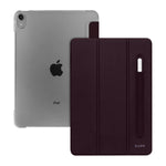 Load image into Gallery viewer, Laut HUEX Folio Case with Pencil Holder for iPad Air 5th Generation (Burgundy)
