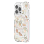 Load image into Gallery viewer, Kate Spade Defensive Case with MagSafe for iPhone 14 Pro (Gold Floral)
