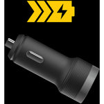 Load image into Gallery viewer, Otterbox Premium Pro Fast Charge USB-C Triple Port Car Charger (72W)