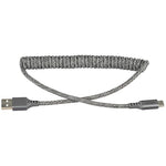 Load image into Gallery viewer, Ventev Helix USB-C to USB-A Coiled Cable