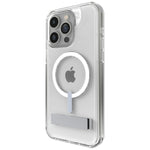 Load image into Gallery viewer, ZAGG Crystal Palace Snap Case with MagSafe &amp; Kickstand for iPhone 15 Pro Max (Clear)
