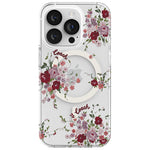 Load image into Gallery viewer, Coach NEW YORK Fitted Hard Shell Case with MagSafe for iPhone 14 Pro (Floral Purple Bundle)
