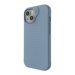 Load image into Gallery viewer, ZAGG Luxe Snap Case with MagSafe for iPhone 15 (Blue)
