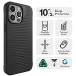 Load image into Gallery viewer, ZAGG Luxe Case for iPhone 15 Pro Max (Black)

