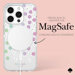 Load image into Gallery viewer, Kate Spade Protective Hardshell Magsafe Case for iPhone 15 Pro Max (Scattered Flowers)

