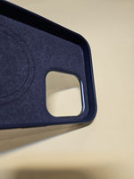 Load image into Gallery viewer, Mujjo Full Leather Case with MagSafe-Monaco Blue - iPhone 16 Pro Max
