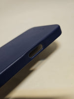 Load image into Gallery viewer, Mujjo Full Leather Case with MagSafe-Monaco Blue - iPhone 16 Pro Max
