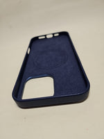 Load image into Gallery viewer, Mujjo Full Leather Case with MagSafe-Monaco Blue - iPhone 16 Pro Max
