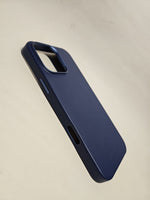 Load image into Gallery viewer, Mujjo Full Leather Case with MagSafe-Monaco Blue - iPhone 16 Pro Max

