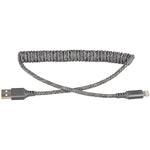 Load image into Gallery viewer, Ventev Helix Lightning to USB-A Coiled Cable

