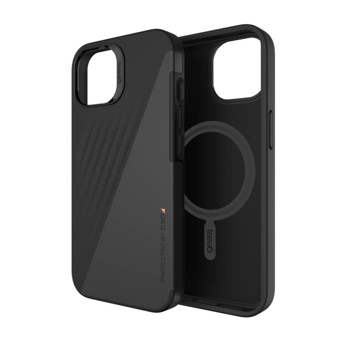 Gear4 Brooklyn Snap Case with MagSafe for iPhone 13 (Black)