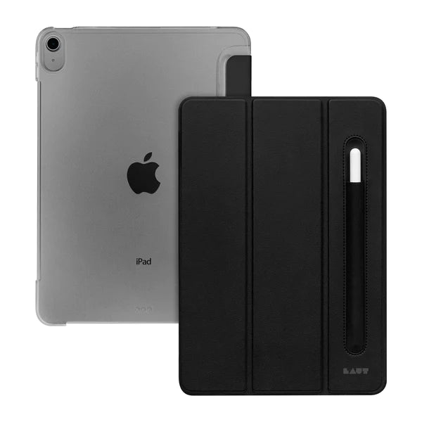 Laut HUEX Folio Case with Pencil Holder for iPad Air 5th Generation (Black)