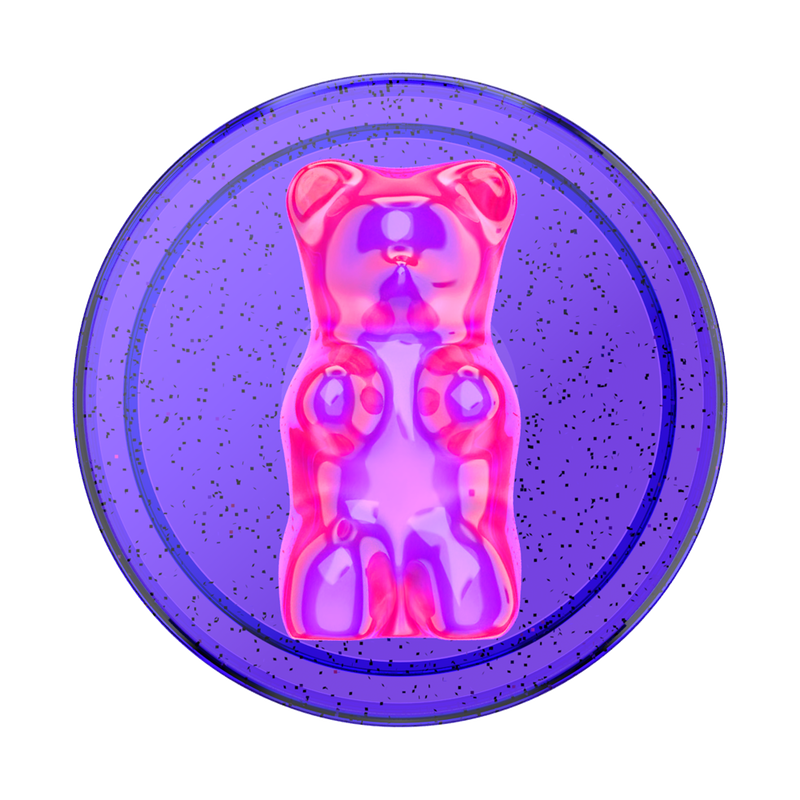 Popsockets PopGrip Phone Holder & Stand (Bon Bon Gummy Bear Purple)