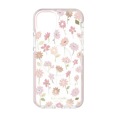 Kate Spade Defensive Case with MagSafe for iPhone 14 Plus (Flower Pot)