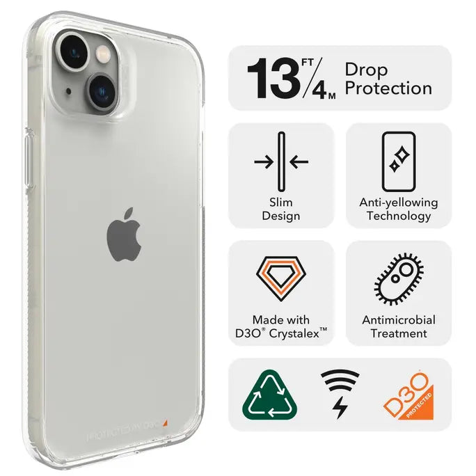 Gear4/ZAGG Crystal Palace Case for iPhone 14 Plus
