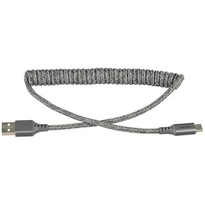 Ventev Helix USB-C to USB-A Coiled Cable