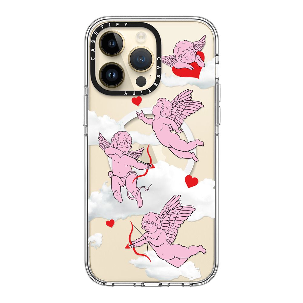 Casetify Impact Protection Case for iPhone 14 Pro Max (Cherubs)